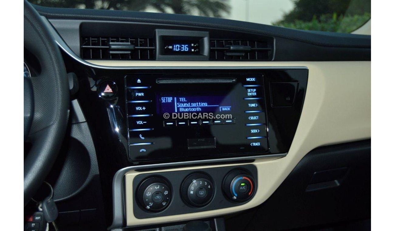 تويوتا كورولا 2017 XLI  1.6L  AUTOMATIC