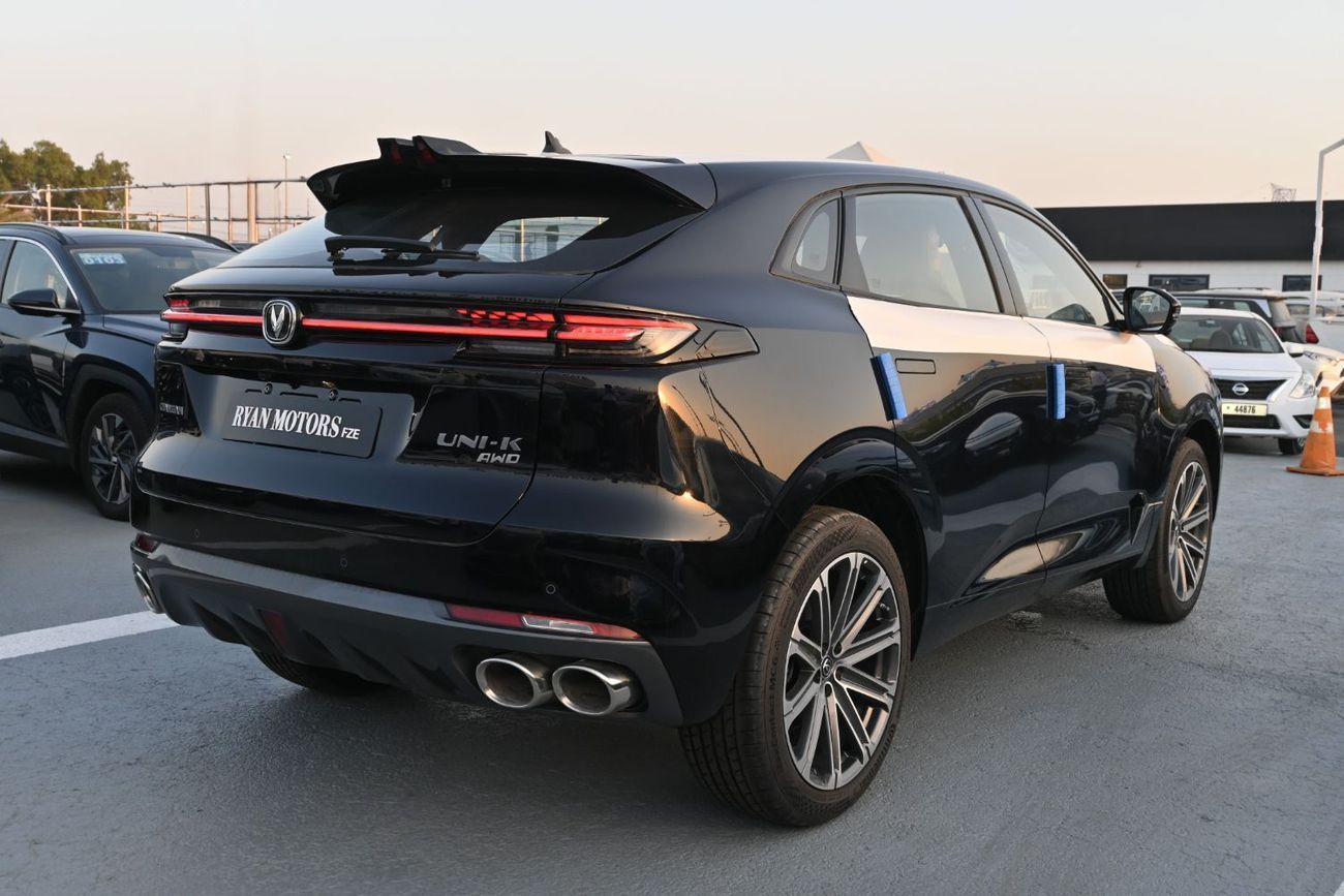 تشنجان يوني ك CHANGAN UNI-K 2.0L Turbo, AWD, Petrol, Model 2025, Color Black