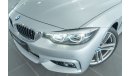 BMW 430i 2018 BMW 430i M-Sport Gran Coupe / 5yrs BMW Service Pack and BMW 5 Year Warranty 200k kms
