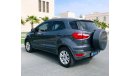 فورد ايكو سبورت EcoSport 535/- Monthly ,0% Down Payment ,Warranty / Services Contract Till 2021