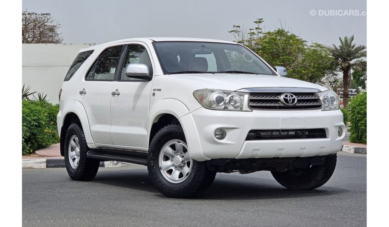 Toyota Fortuner SRS-2.7 L-4 Cyl-Low kilometer Driven-Very well maintained and good Condition