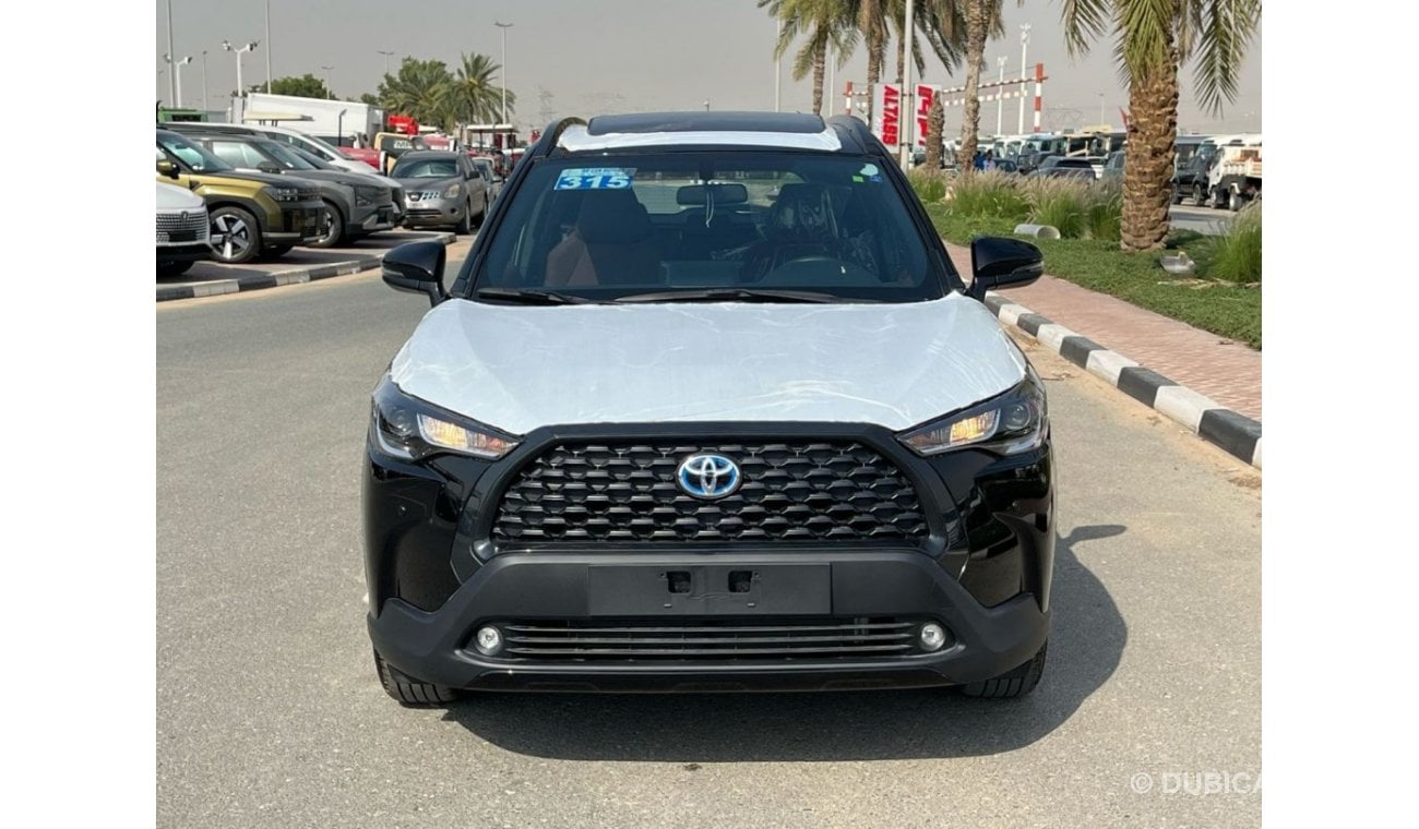 تويوتا كورولا كروس TOYOTA COROLLA CROSS 1.8L HYBRID BLACK 2024