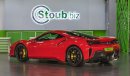 Ferrari 488 PISTA! BRAND NEW CAR WITH SERVICE CONTRACT