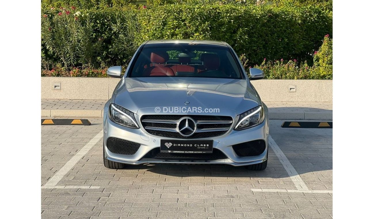 Mercedes-Benz C 200 AMG Pack Mercedes C200 AMG  Panoramic  2017 GCC  Under Warranty