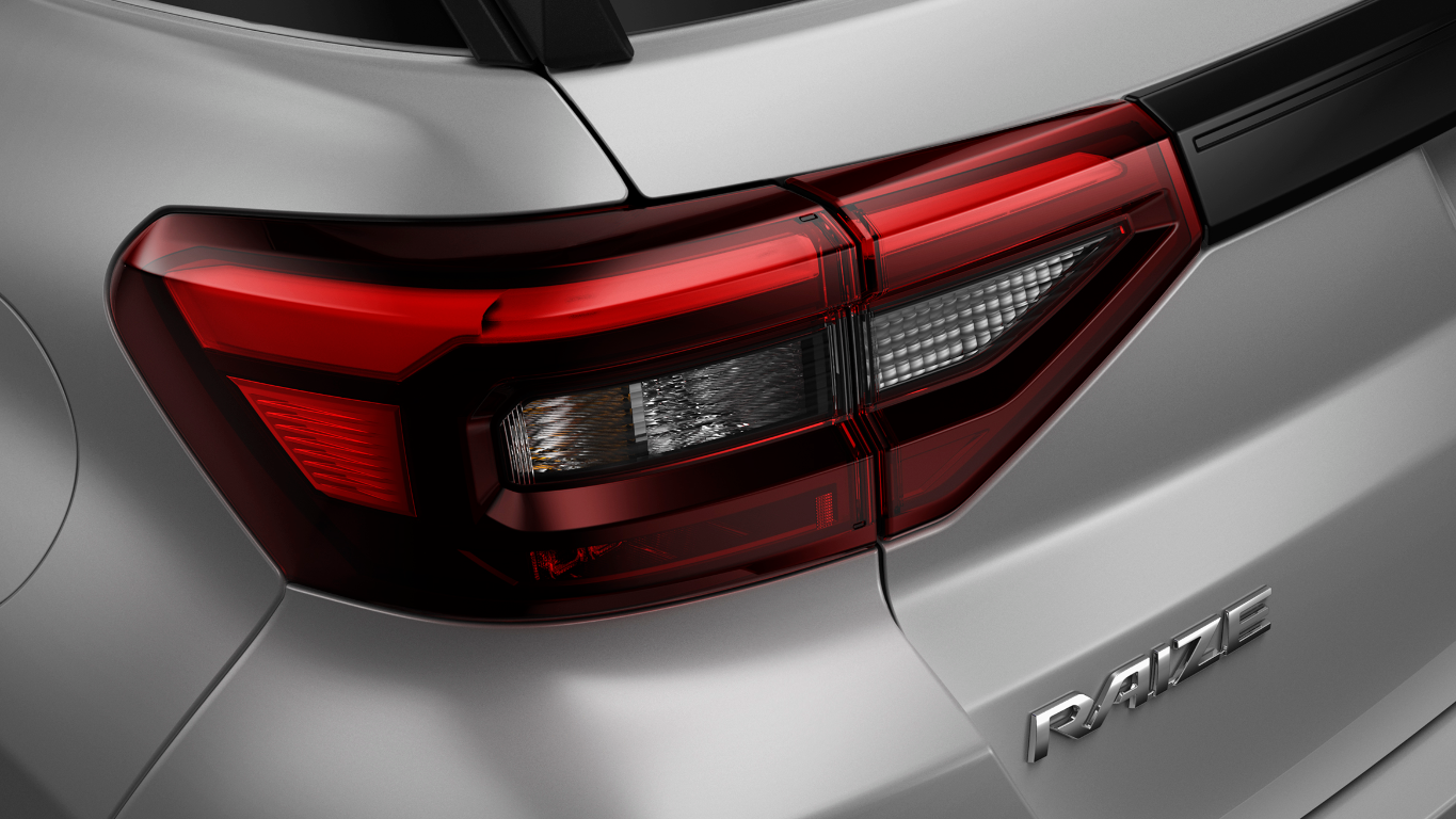 Toyota Raize exterior - Tail Light