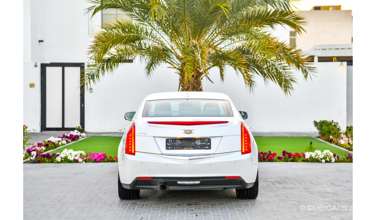 Cadillac ATS Fully Loaded! - Immaculate Condition! - AED 1,155 Per Month - 0% DP