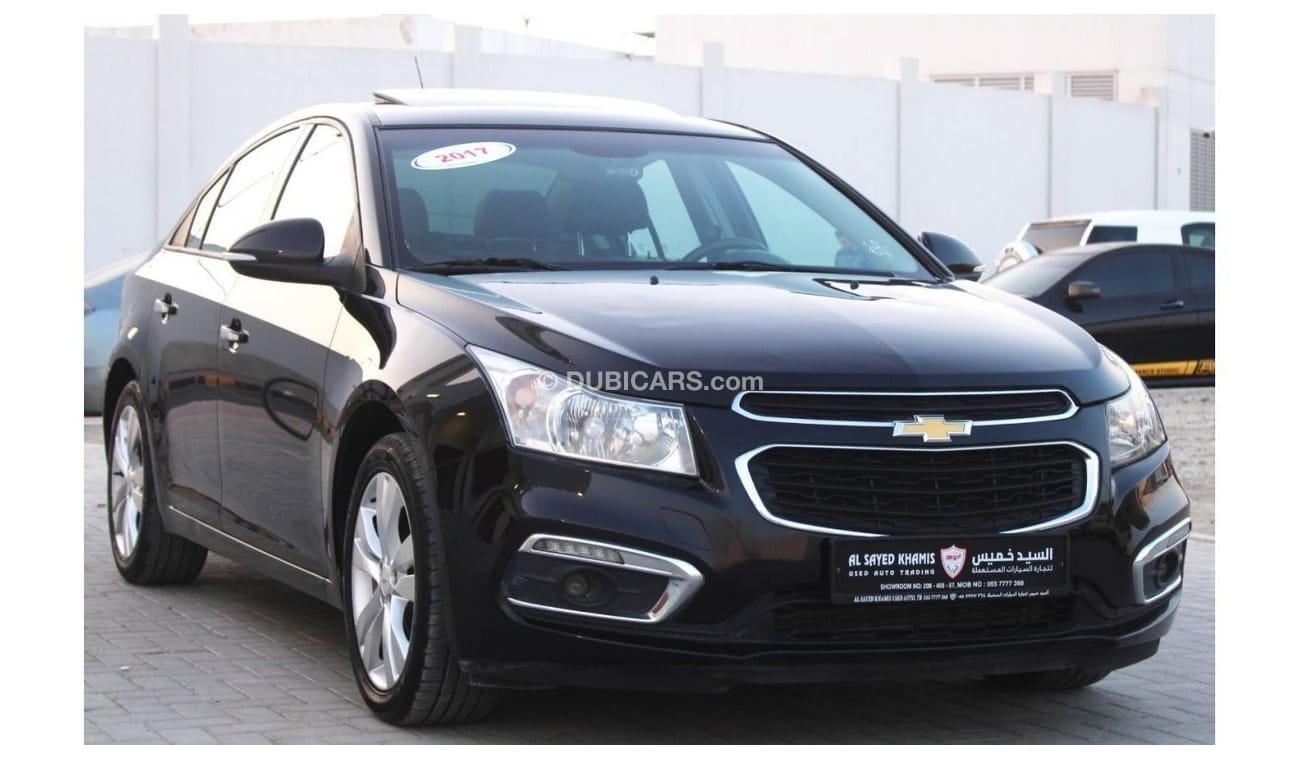 Chevrolet Cruze LT Chevrolet Cruze 2017 GCC, full option, in excellent condition, without accidents