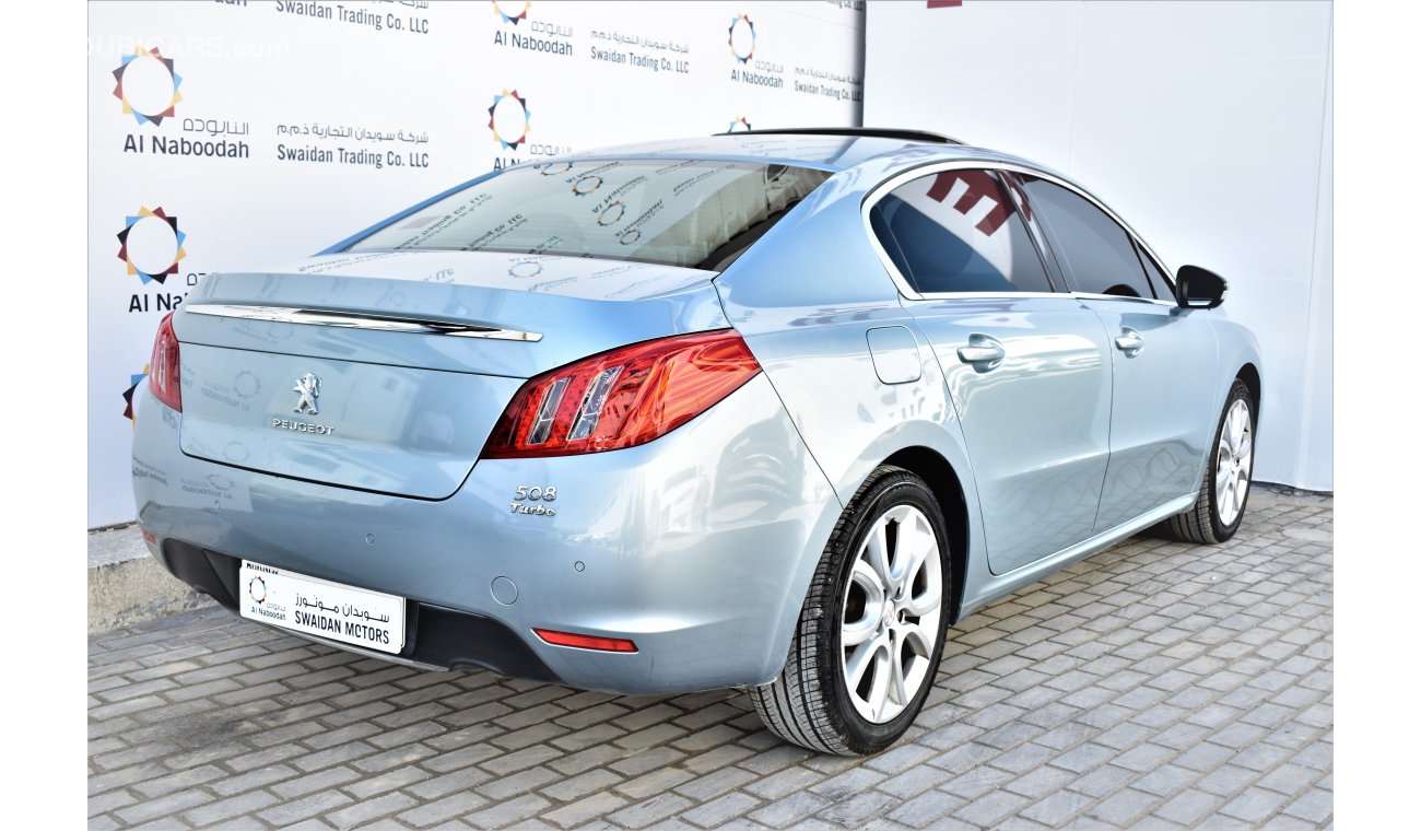 بيجو 508 1.6L TURBO ALLURE 2015 MODEL GCC SPECS