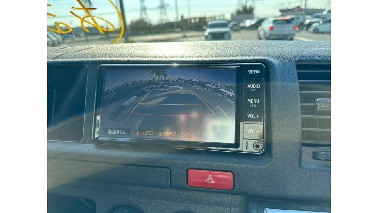 Toyota Hiace 2019 | RHD | MULTIMEDIA SCREEN | REAR VIEW CAMERA | POWER SLIDE DOOR | PREMIUM FABRICATED SEATS