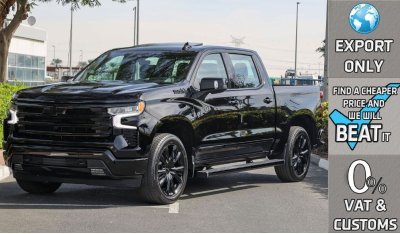 Chevrolet Silverado High Country V8 6.2L 4X4 , Night Edition , 2023 , (ONLY FOR EXPORT)