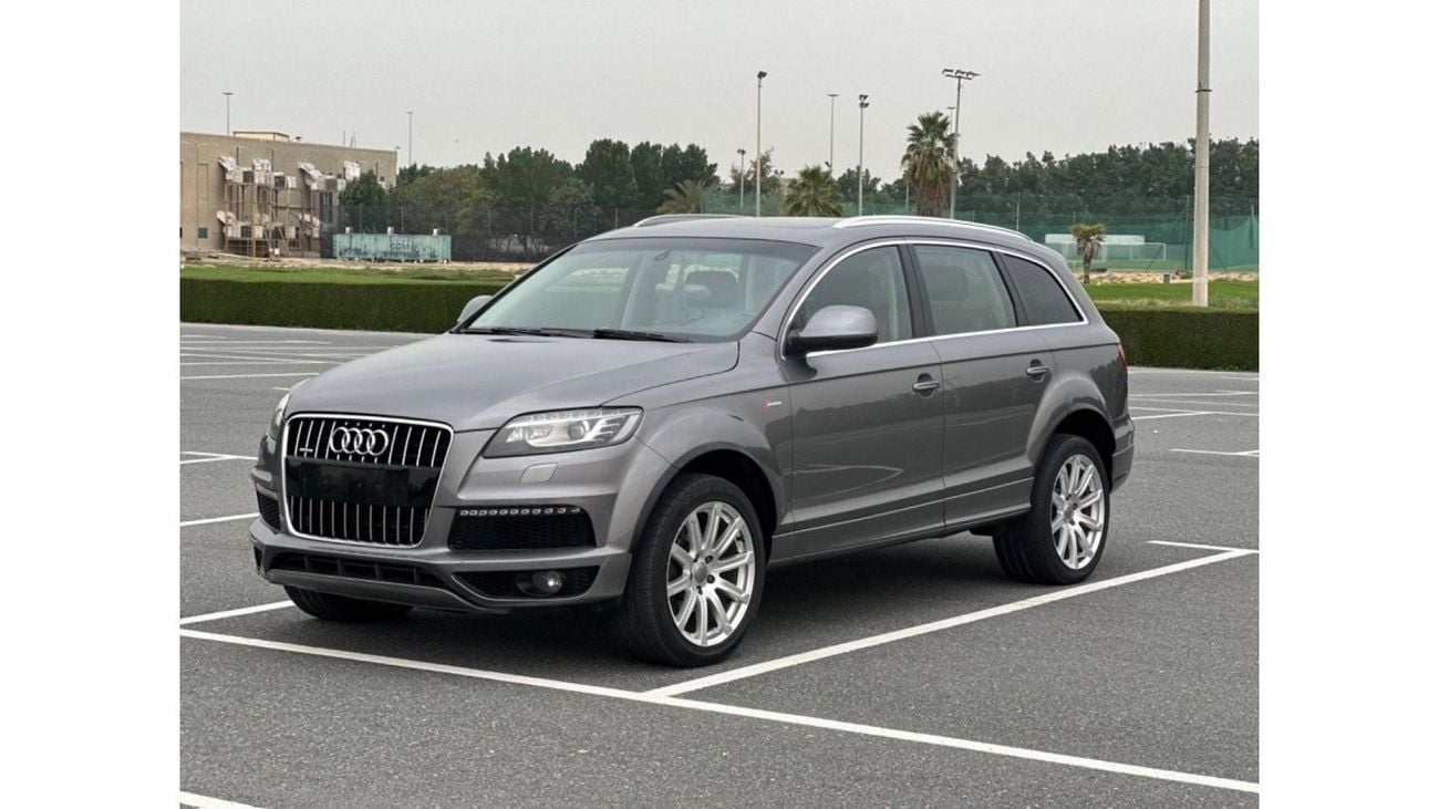 Audi Q7 FSI quattro S-Line MODEL 2014 GCC CAR PERFECT CONDITION INSIDE AND OUTSIDE
