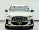 Infiniti QX55 SENSORY 2023 Infiniti QX55, 2028 Infiniti Warranty + Service Pack, Very Low Km, Fully Loaded, GCC