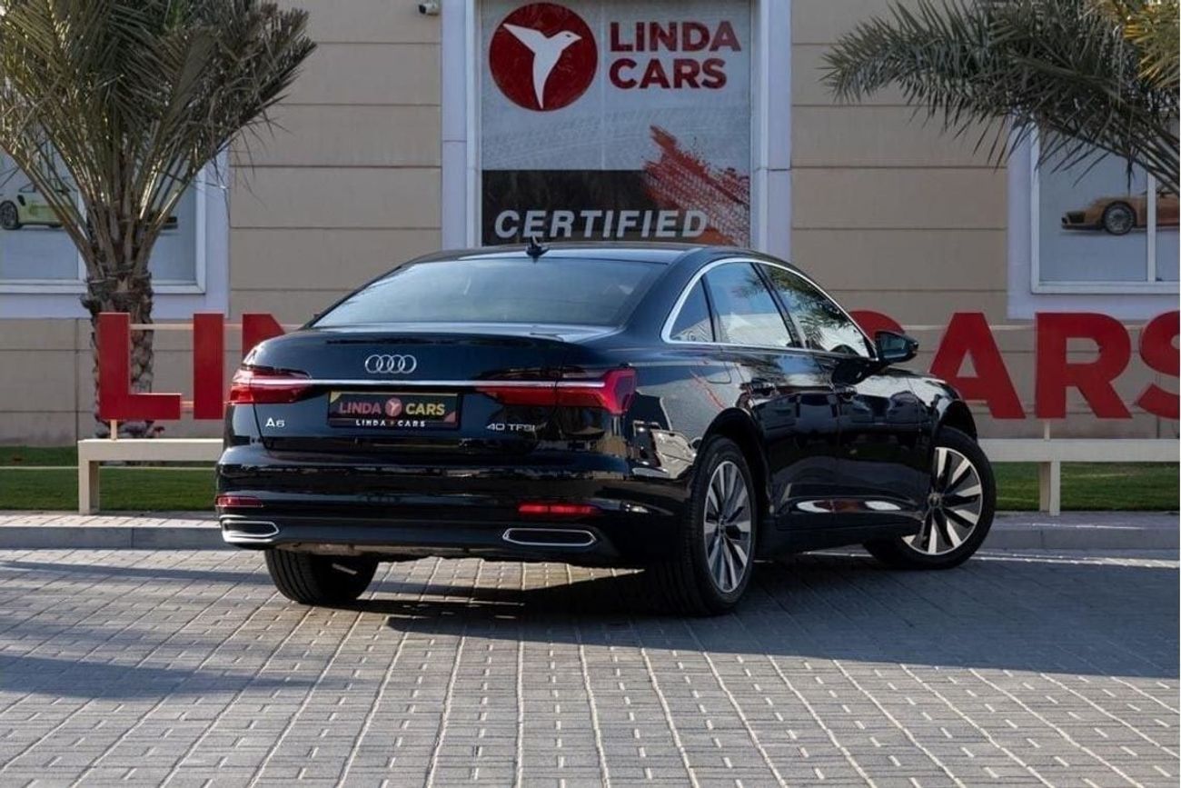 أودي A6 40 TFSI 2.0L Audi A6 40TFSI 2022 GCC under Warranty with Flexible Down-Payment.