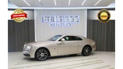 Rolls-Royce Wraith GCC 2019 starlight | Warranty & Service Contract (Additional Cost)