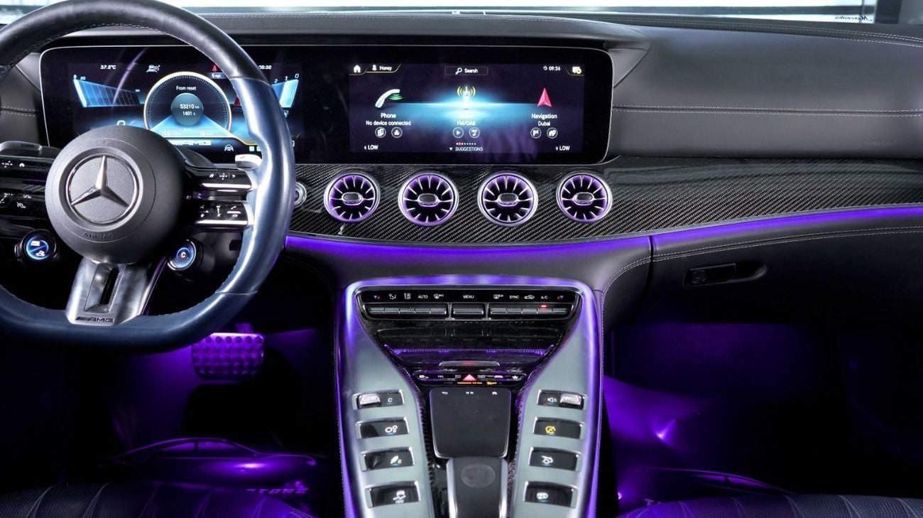 Mercedes-Benz AMG GT 43 AMG-GCC-Warranty and Service Contract With Gargash Until 2027-Night Package