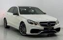 مرسيدس بنز E 63 AMG Std 5.5L 2014 Mercedes Benz E63 AMG 4MATIC, Service History, Full Options, Carbon Fiber Package. GCC