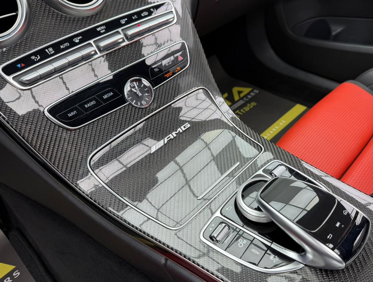 Mercedes-Benz C 63 S 2019 Mercedes Benz C63 S AMG, Warranty, Full Service History, Carbon Fiber Package, Full Option, GCC