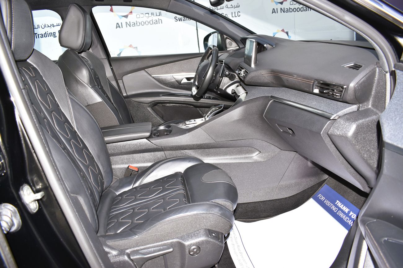 Peugeot 5008 AED 1279 PM | 1.6L GT LINE GCC AGENCY WARRANTY UP TO 2026 OR 100K KM