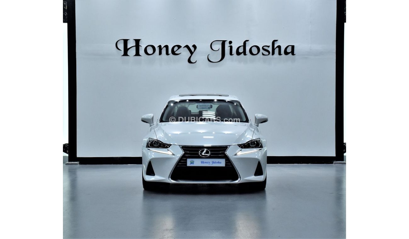 Lexus IS300 Platinum EXCELLENT DEAL for our Lexus IS300 ( 2018 Model! ) in White Color! GCC Specs