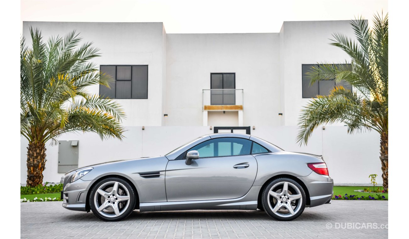 Mercedes-Benz SLK 200 2015 - AED 1,645 PER MONTH - 0% DOWNPAYMENT