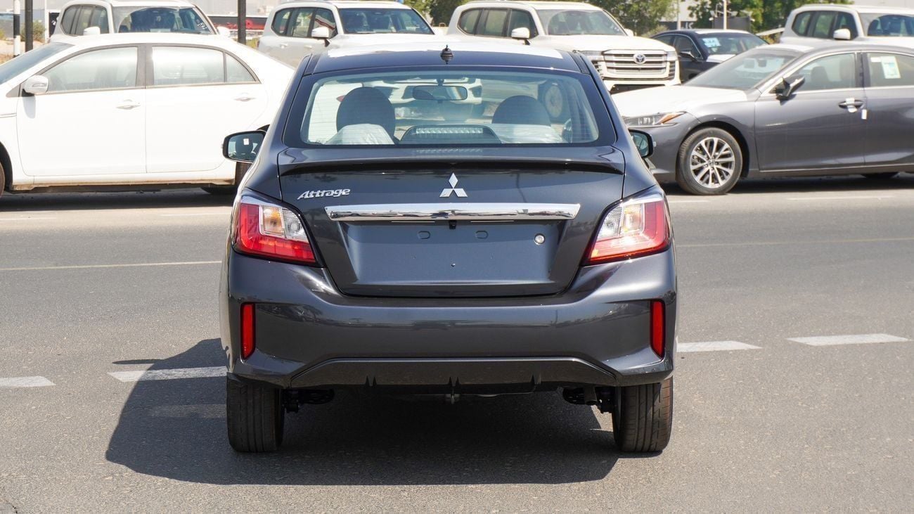 Mitsubishi Attrage Brand New Mitsubishi Attrage 2025 Export 1.2L 2WD Petro|Grey/Silver|ATTRAGE-PREM-25|
