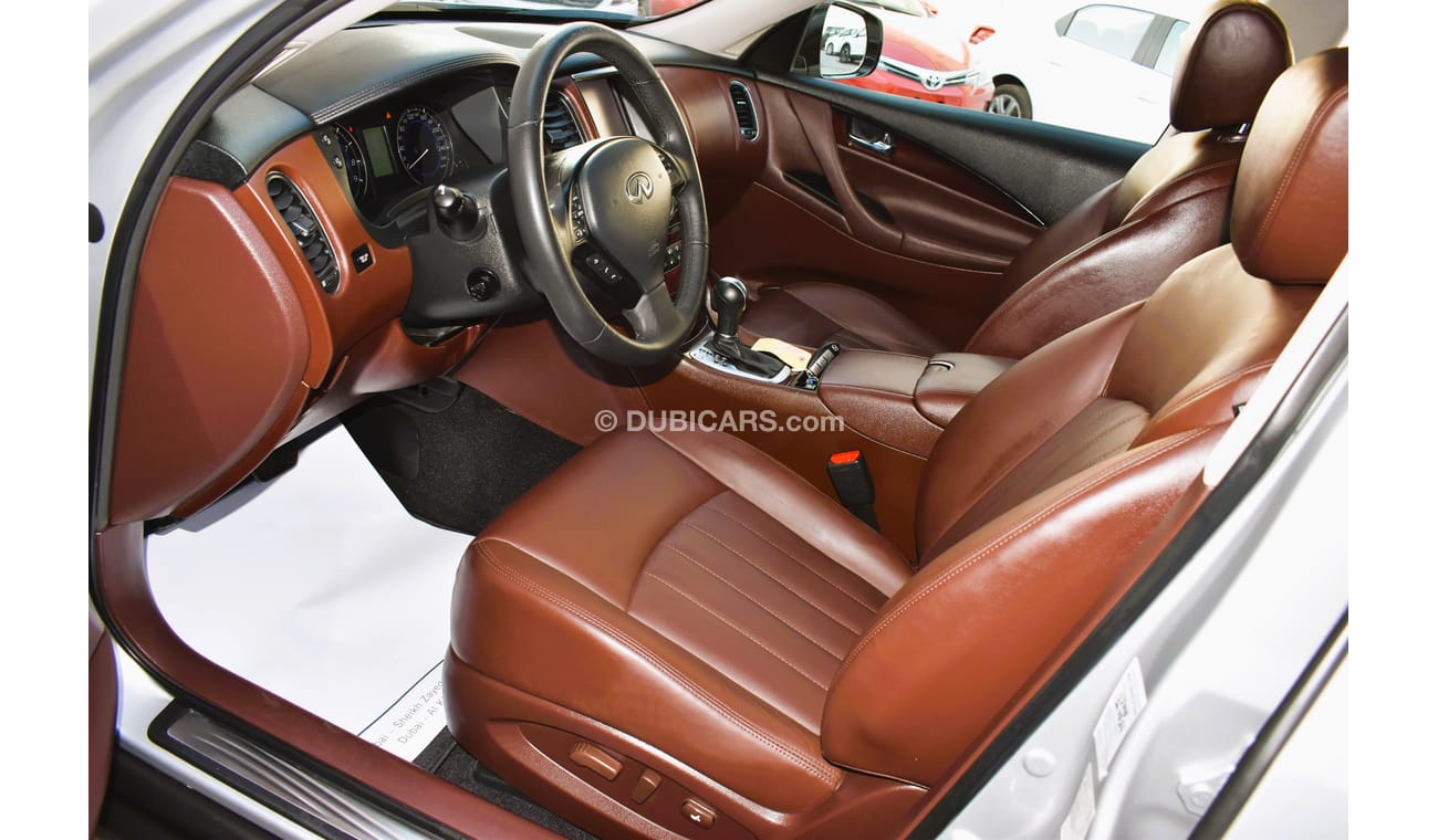 Infiniti QX50 AED 1439 PM | 3.7L QX50 LUX AWD GCC DEALER WARRANTY