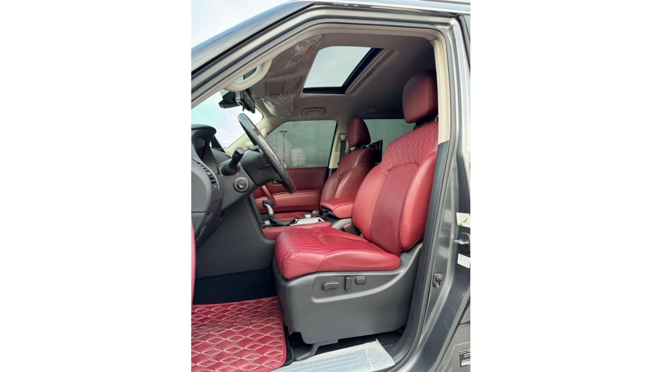 Nissan Patrol NISSAN PATROL PLATINUM V6 FULL OPTION ORIGINAL PAINT UNDER WARRANTY PERFECT CONDITION