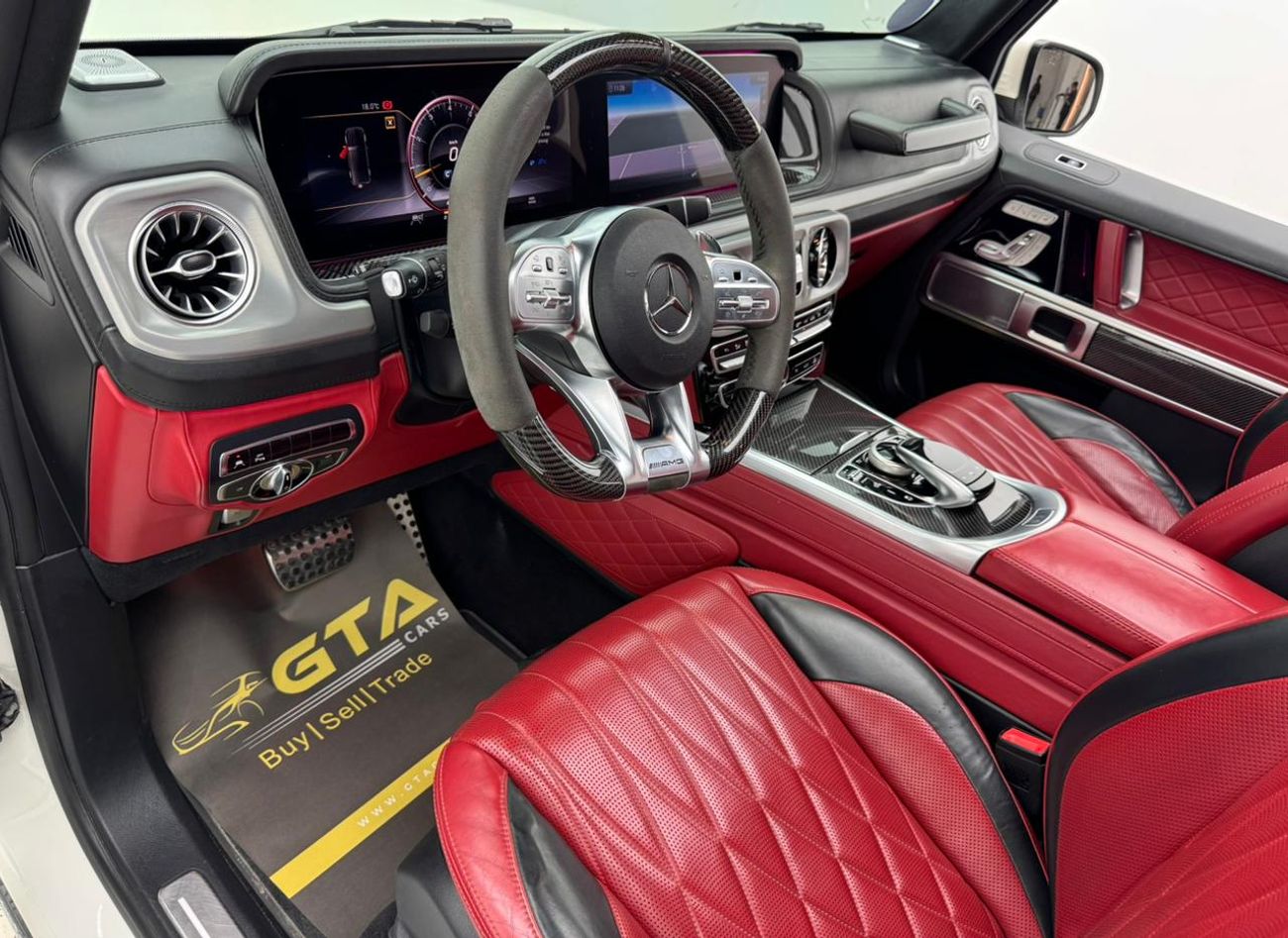 مرسيدس بنز G 63 AMG Std 4.0L 2019 Mercedes-Benz G63 AMG, Mercedes Service History, 1 Year Warranty, GCC