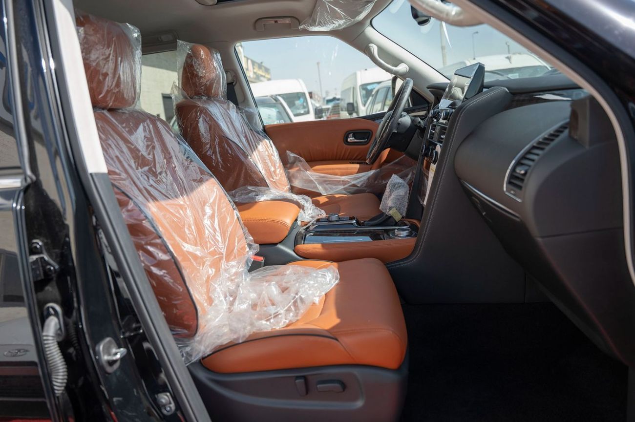 نيسان باترول LE T3 5.6L 2024 Nissan Patrol LE V8 5.6L petrol - Black -orange