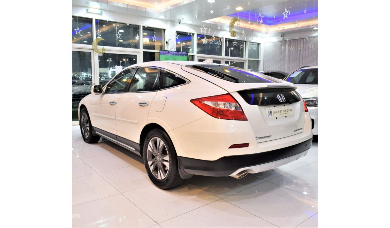 Honda Crosstour EXCELLENT DEAL for our Honda CrossTour 4WD TOURING 2013 Model!! in White Color! GCC Specs