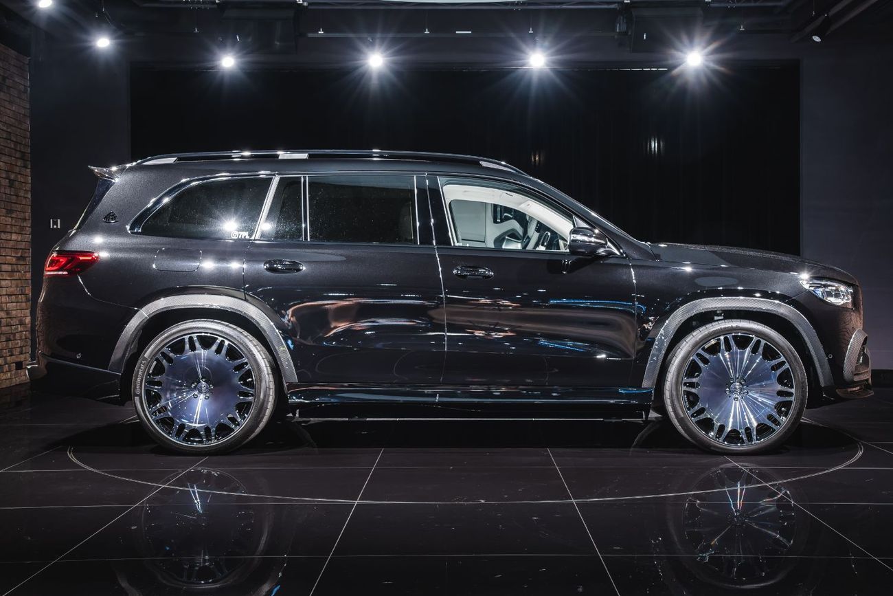 Mercedes-Benz GLS 600 E-Active Body Control + R24 Wheels + Burmester 3D + 4 seats + Coolbox + Rear displays