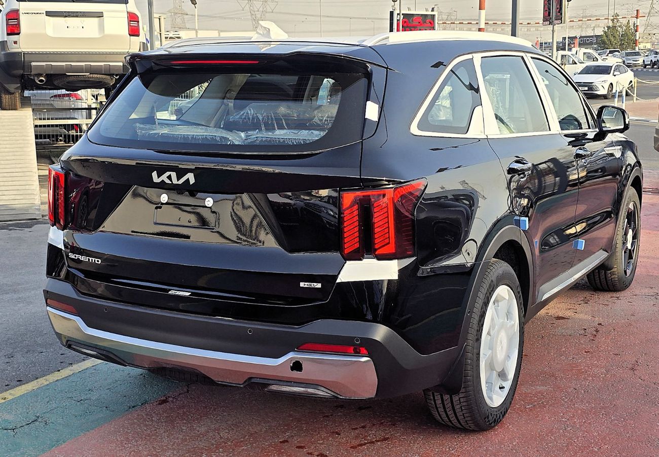 كيا سورينتو KIA SORENTO MQ4 HEV AT 7P 1.6L SUV AWD 5Doors black color 2026 Model
