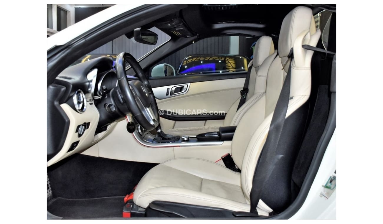 Mercedes-Benz SLK 250 EXCELLENT DEAL for our Mercedes Benz SLK 250 ( 2012 Model ) in White Color GCC Specs