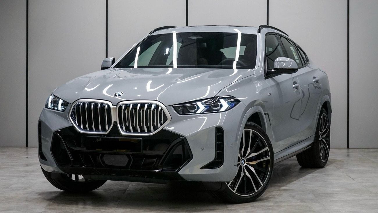 بي أم دبليو X6 xDrive40i M Sport Package | 3.0L | GCC Specs | 0 KM | Dealer Warranty