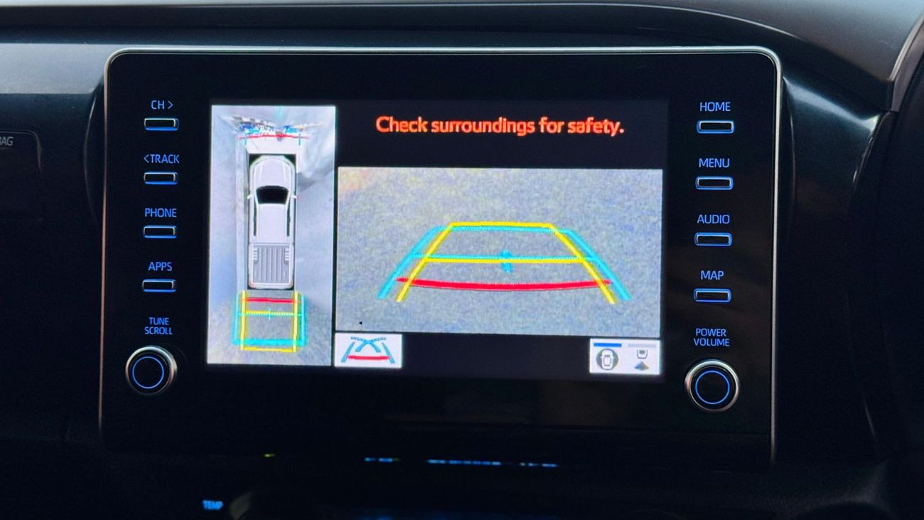 Toyota Hilux Toyota pickup Hilux 2023 RHD Automatic gear white colour Black interior