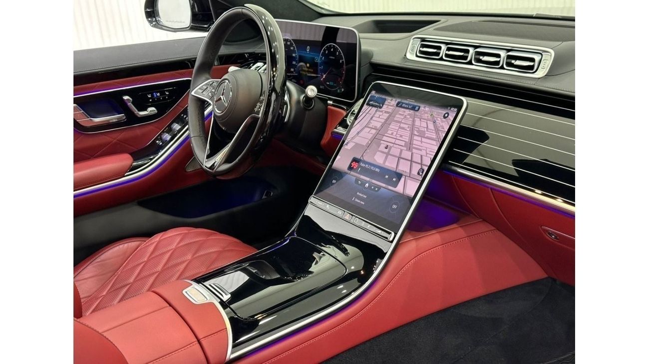 مرسيدس بنز S 500 2022 Mercedes Benz S500 AMG 4MATIC, Warranty, Service History, Fully Loaded, Low Kms, GCC