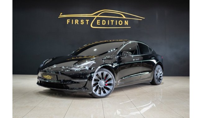 Tesla Model 3 2023 ll Model 3 Performance ll Gcc ll 37,000Km ll Local Delar Warranty