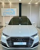 أودي A8 L 60 TFSI Quattro 4.0L (454 HP) AMAZING VIP AUDI A8 TFSI V6 || F.S.H || GCC || EXCELLENT PERFORMANCE