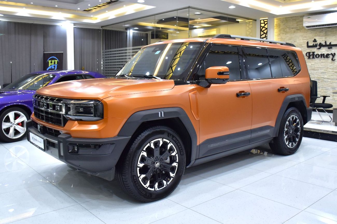 جيتور G700 FLAGSHIP EXCELLENT DEAL for our Jetour G700 Flagship / Ivory ( 2026 Model ) in Orange Color Color GCC Specs