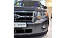 Ford Escape XLT 2012 Model!! in Grey Color! GCC Specs