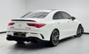 Mercedes-Benz CLA 35 AMG 2023 Mercedes Benz CLA35 AMG 4MATIC, 2027 Mercedes Warranty + Service Pack, Very Low Km, GCC