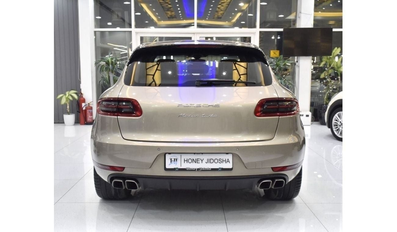 Porsche Macan EXCELLENT DEAL for our Porsche Macan Turbo ( 2015 Model ) in Golden Color GCC Specs