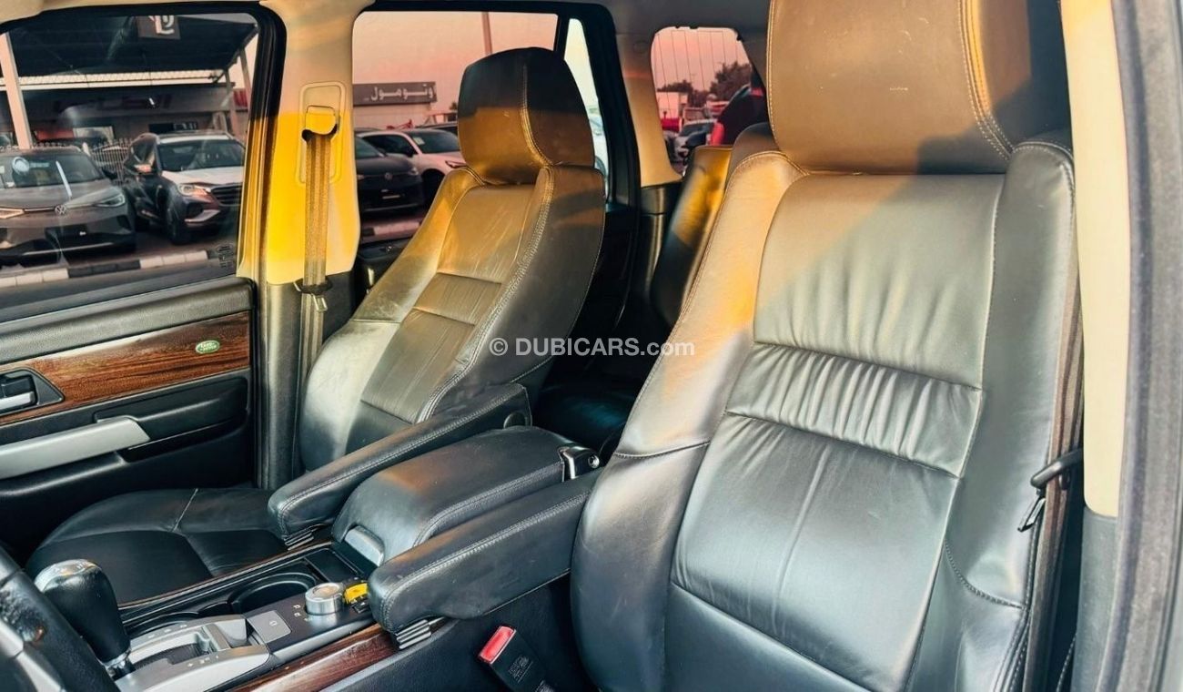 Land Rover Range Rover Sport 2008 | LHD | PREMIUM BLACK LEATHER SEATS | SUN ROOF