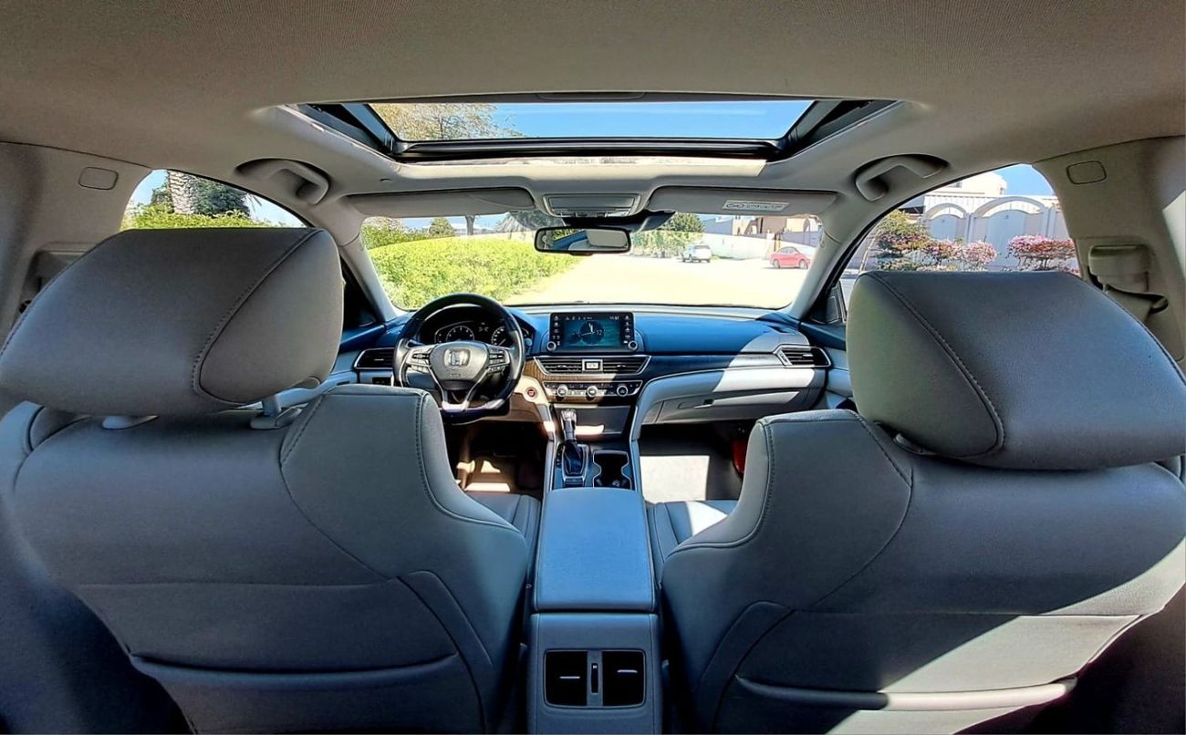 Honda Accord EXL 1.5L 1190-Monthly l GCC l Sunroof, Leather, Radar l Accident Free