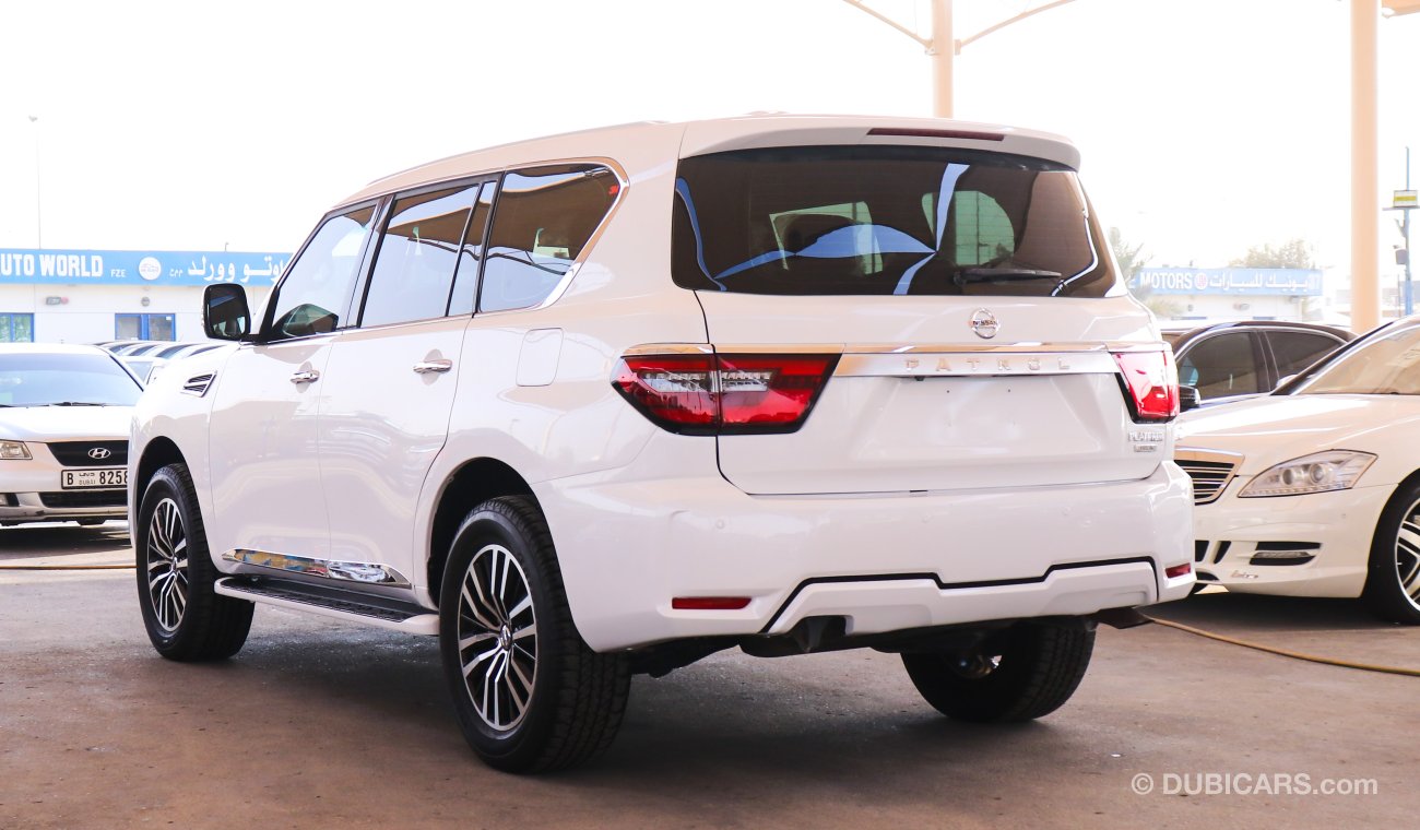 Nissan Patrol SE With 2020 Platinum Body Kit