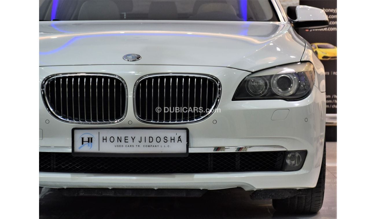 بي أم دبليو 740Li EXCELLENT DEAL for our BMW 740Li 2009 Model!! in White Color! GCC Specs