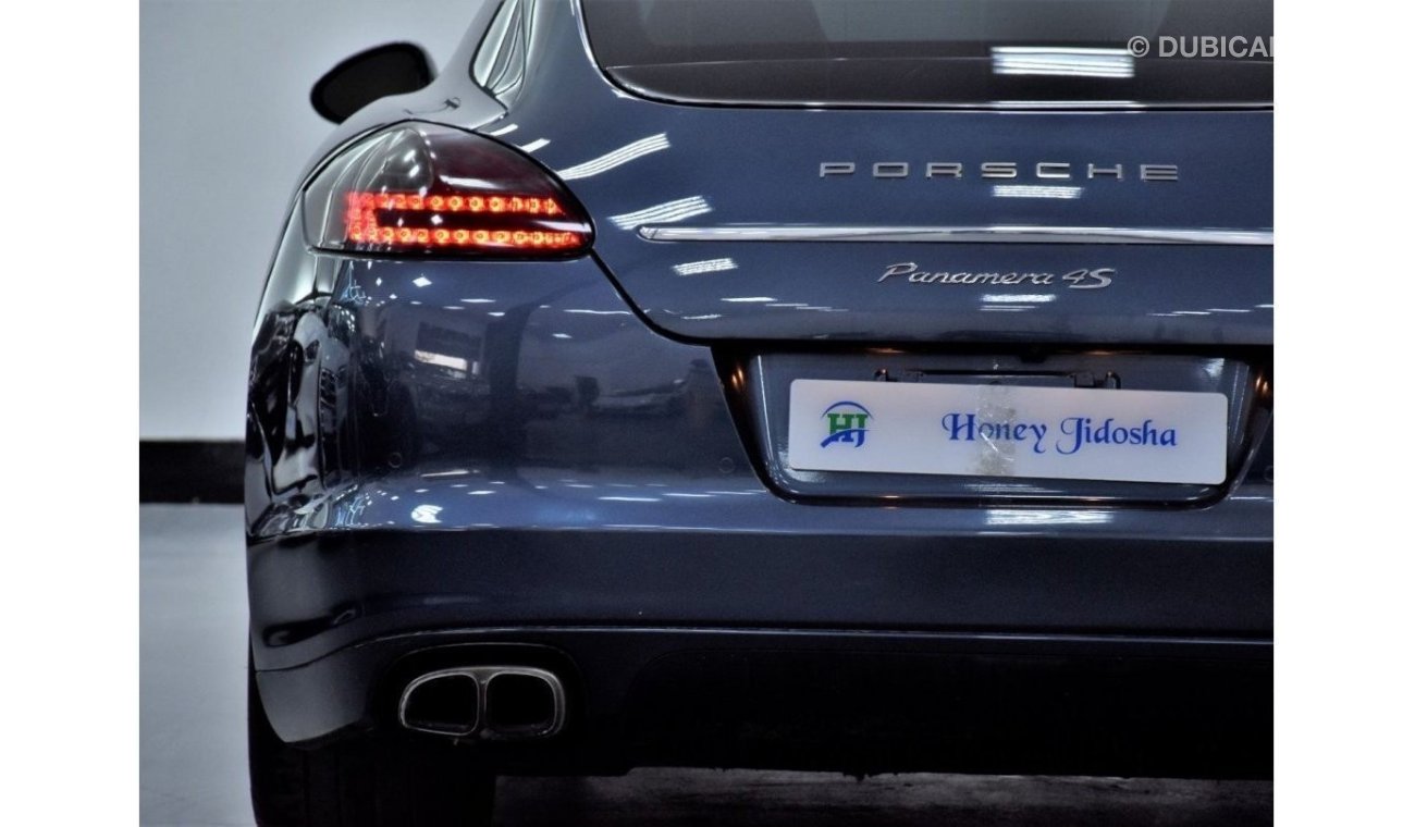 Porsche Panamera EXCELLENT DEAL for our Porsche Panamera 4S ( 2010 Model ) in Blue Color GCC Specs