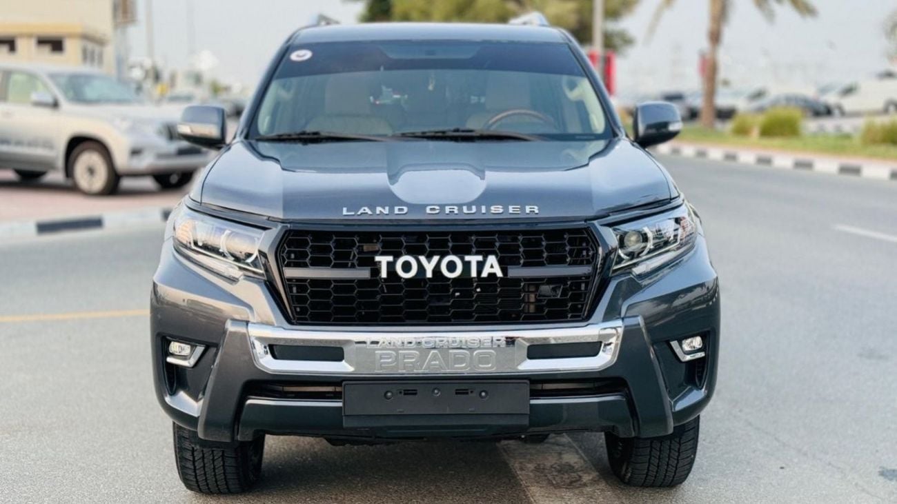 Toyota Prado MODIFIED TO 2023 MODEL WITH GR STYLE FRONT GRILL | PREMIUM BEIGE INTERIOR | 2010 | LHD | 2.7L PETROL