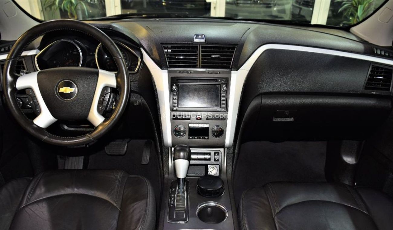 Chevrolet Traverse FULL OPTION & LOW MILEAGE Chevrolet Traverse LT 2012 Model!! in Black Color! GCC Specs