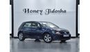 Volkswagen Golf EXCELLENT DEAL for our Volkswagen Golf TSi ( 2016 Model ) in Blue Color GCC Specs
